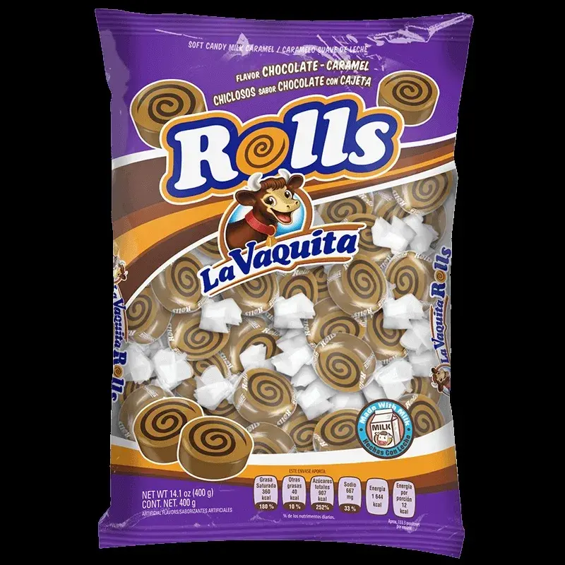 Rolls de Chocolate La Vaquita