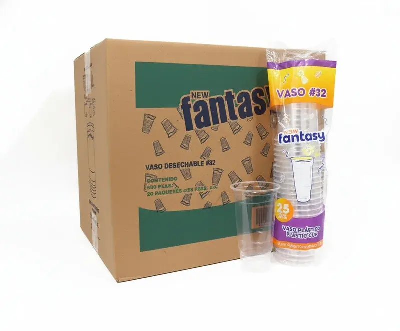 FANTASY Vaso #32 Transparente
