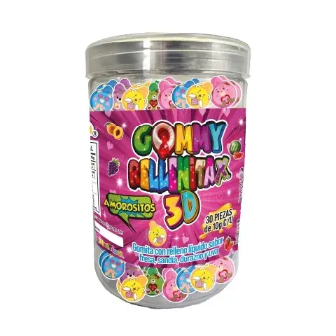 Gommy Rellenitax 3D Amorositos