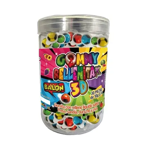 Gommy Rellenitax 3D Balón