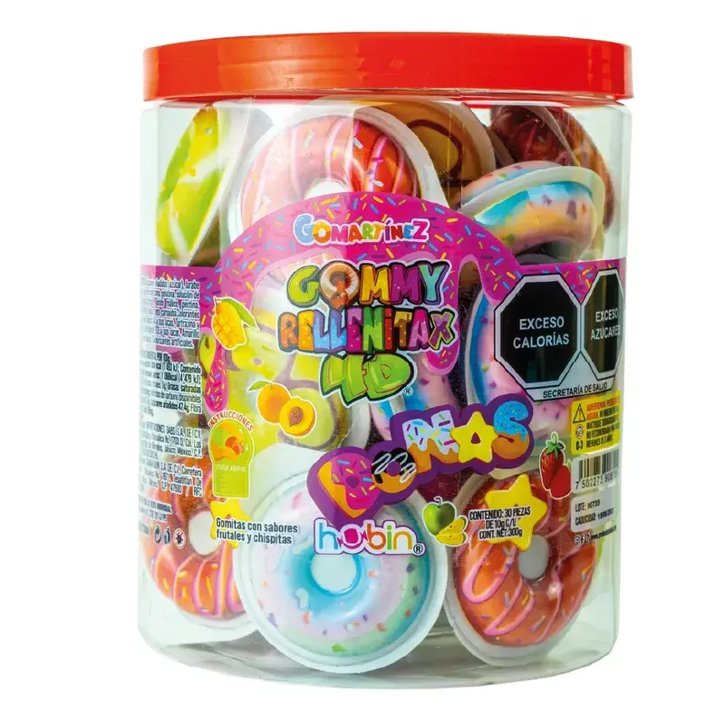 Gommy Rellenitax 4D Donas