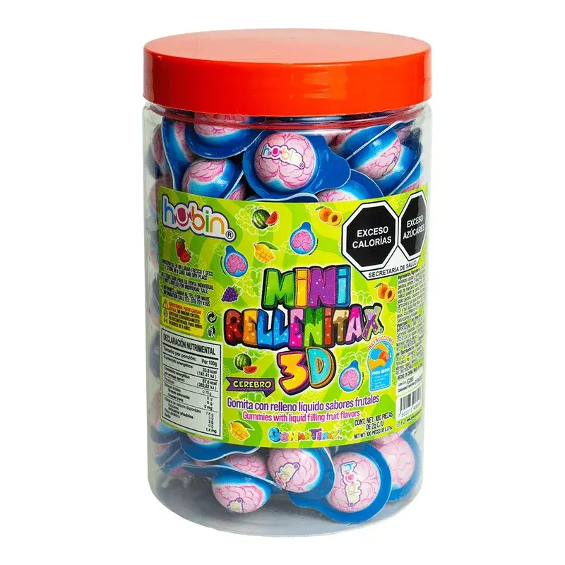 Mini Rellenitax 3D Cerebro