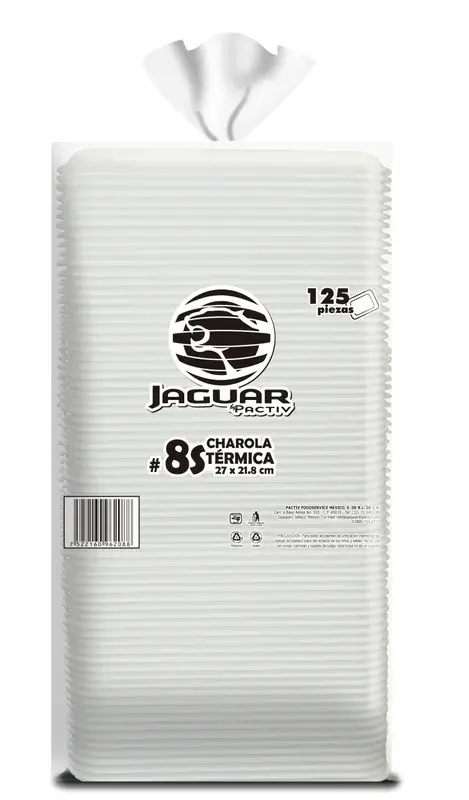 Charola térmica 8S