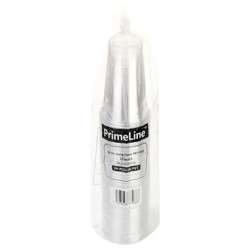 Vaso PET 16 oz Largo