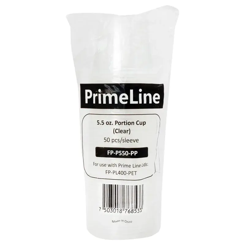 Vaso porción PP 5.5 oz