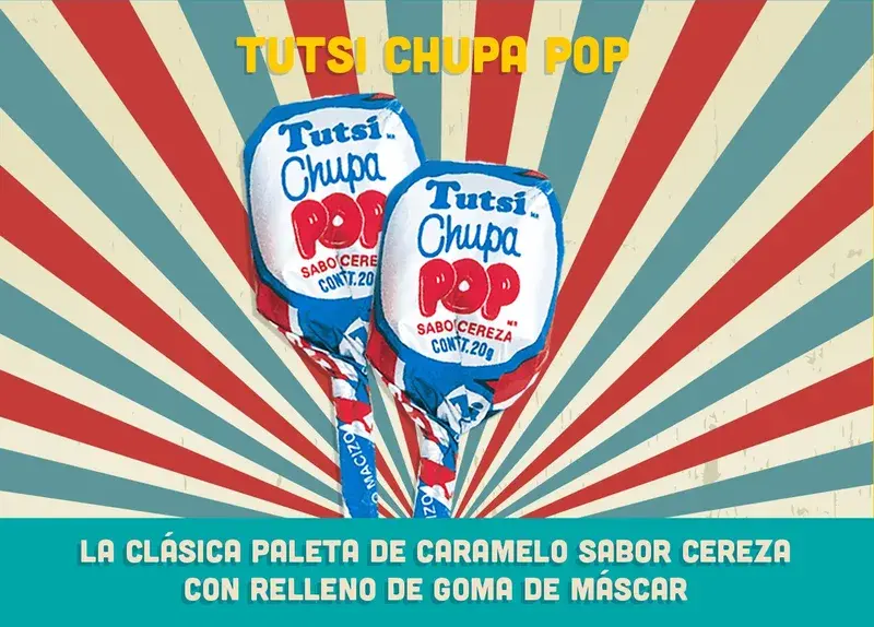 Tutsi Chupa Pop Cereza