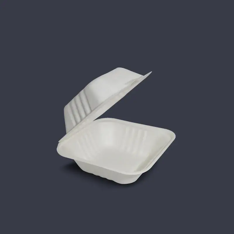 Contenedor compostable 6x6