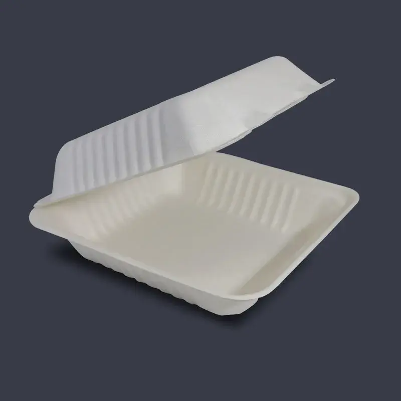 Contenedor compostable 9x9
