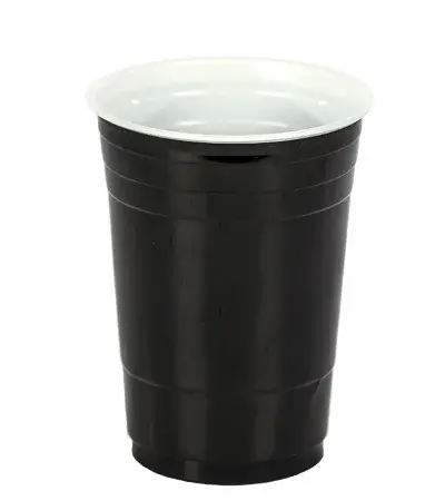 Vaso bicolor #18 negro